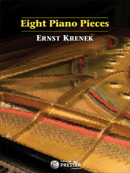 Eight Piano Pieces piano sheet music cover